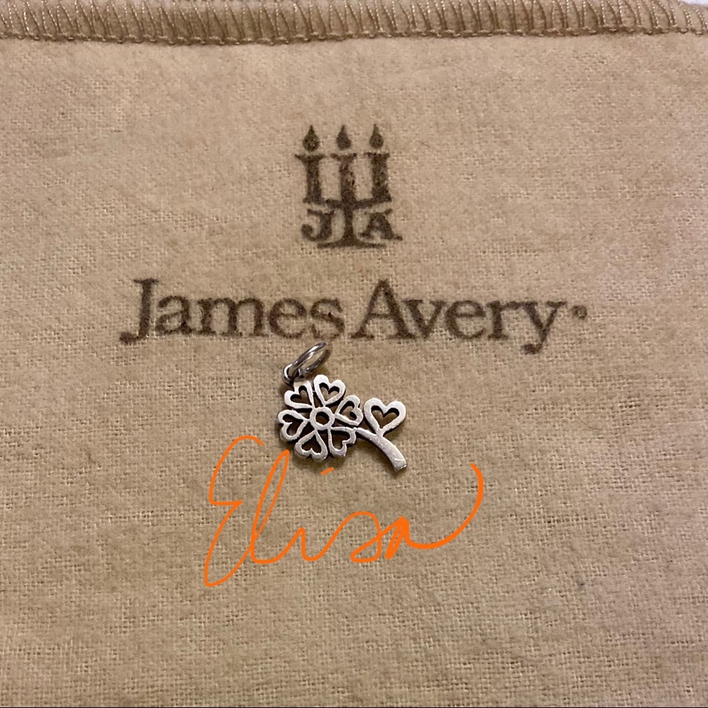 Retired James Avery Seven Hearts Flower Charm